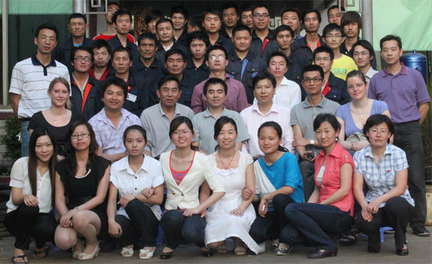 Group picture of Focusun employees.